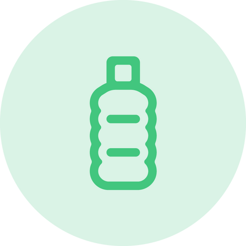 Illustration of a plastic bottle